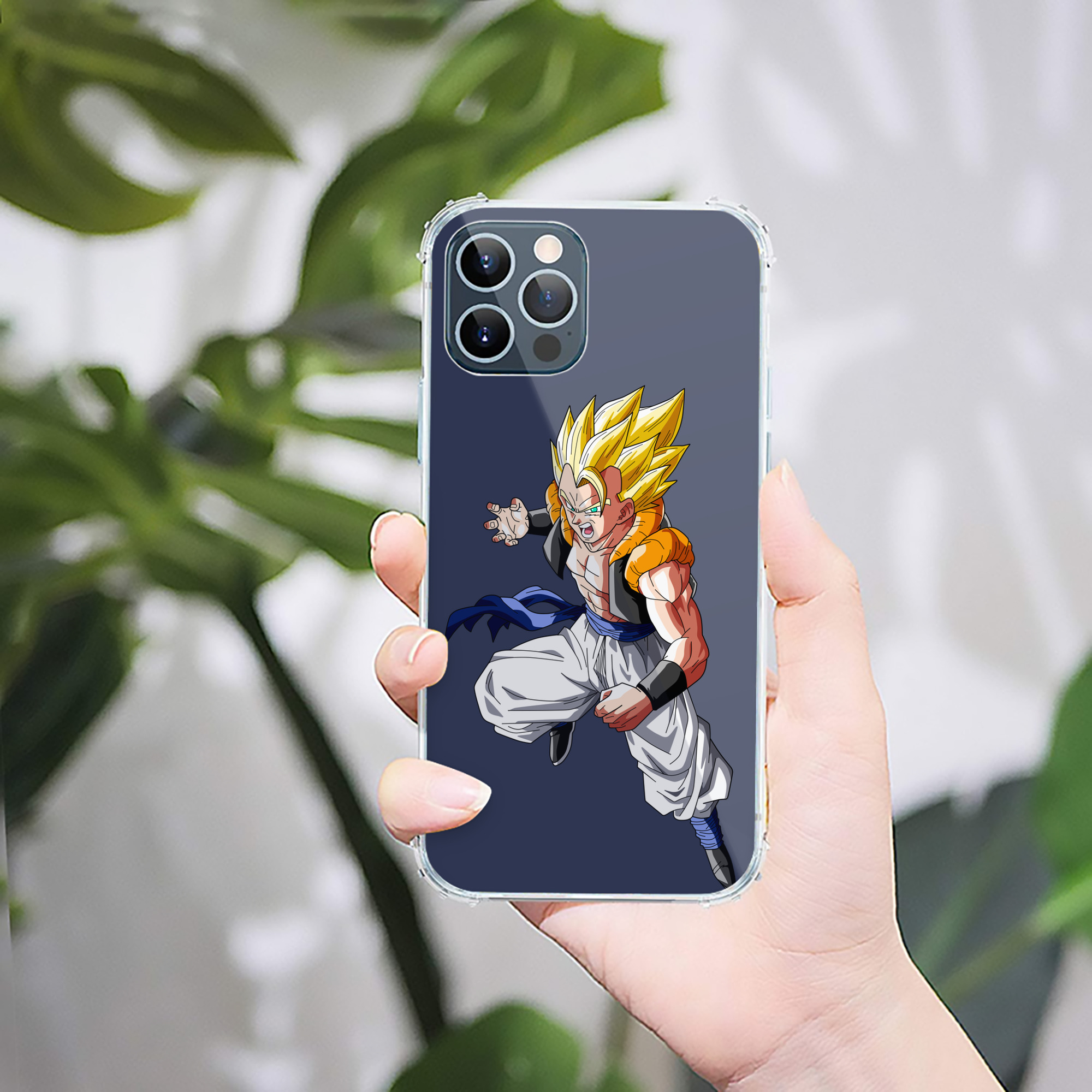 （画像用） ドラゴンボール ベジータ四世（Bejīta Yonsei）DRAGON BALL Vegeta IV 【iPhone 12シリーズ対応】透明スマホケース（クリアソフトケース）